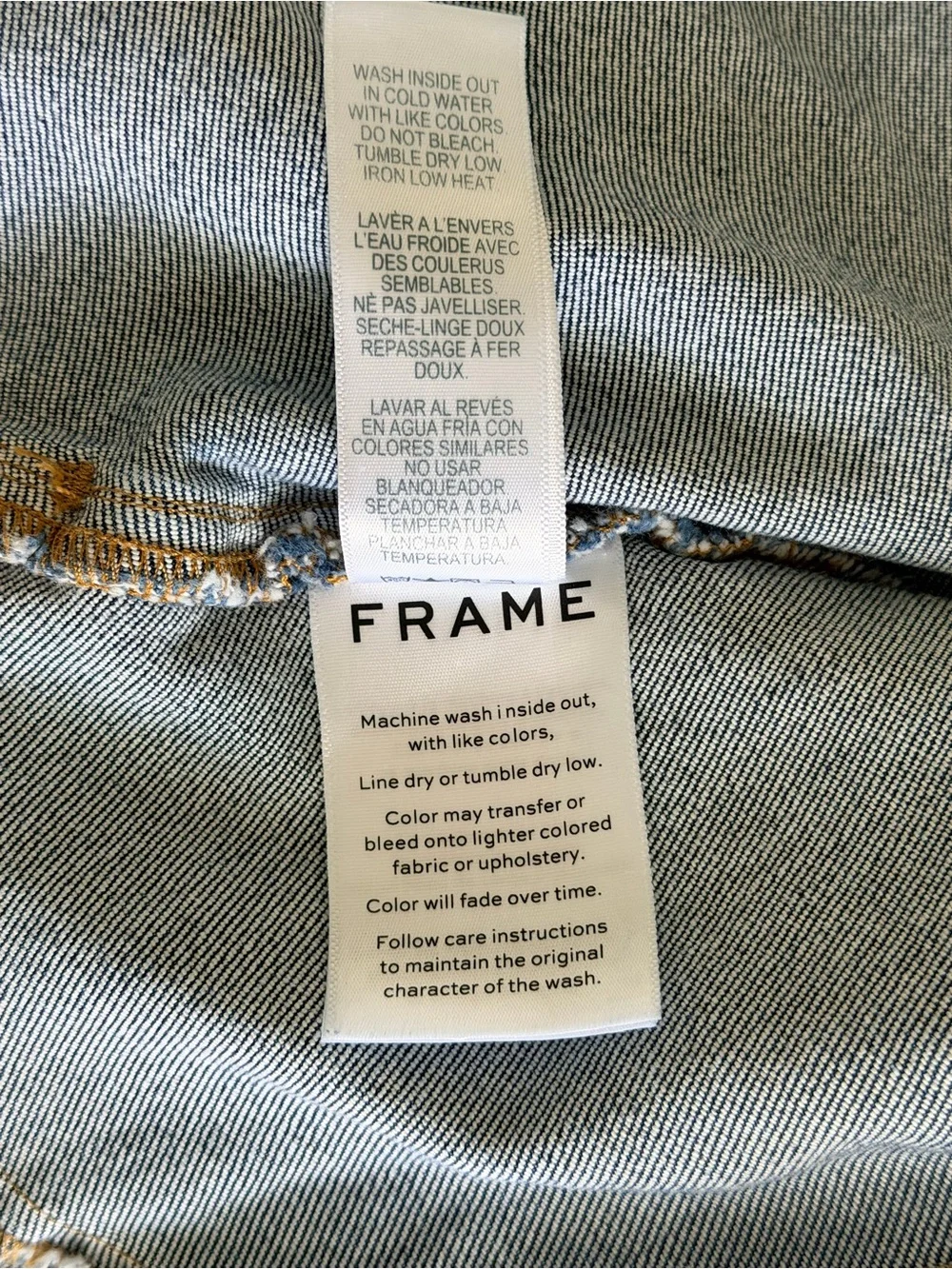 Frame Denim dark indigo